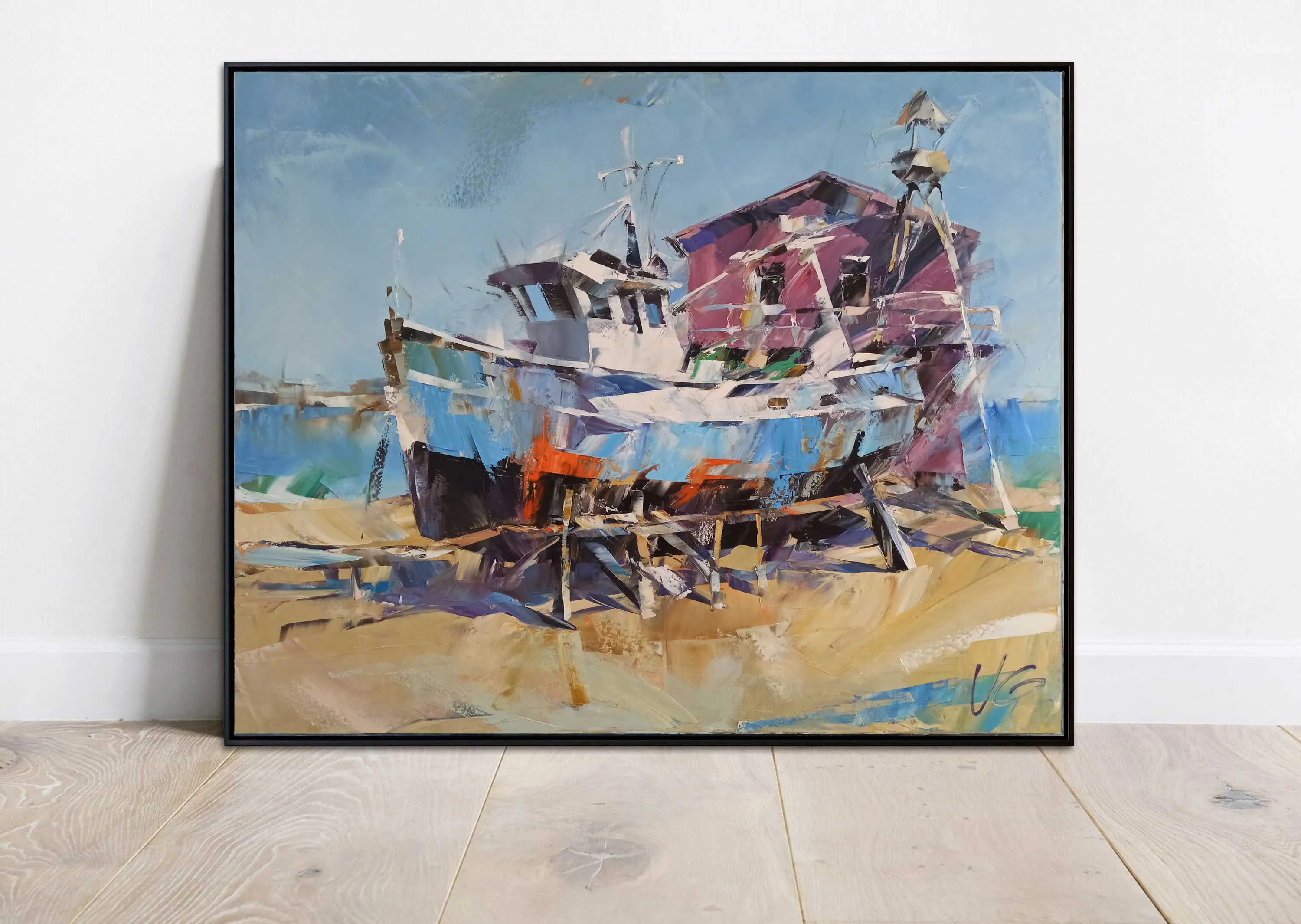 Зображення "IN MOTION" від VOLODYMYR GLUKHOMANYUK, розмір: 80x100 cm, матеріали: oil on canvas, місто: Spain, ціна: €9000 Фото 2 з 3.