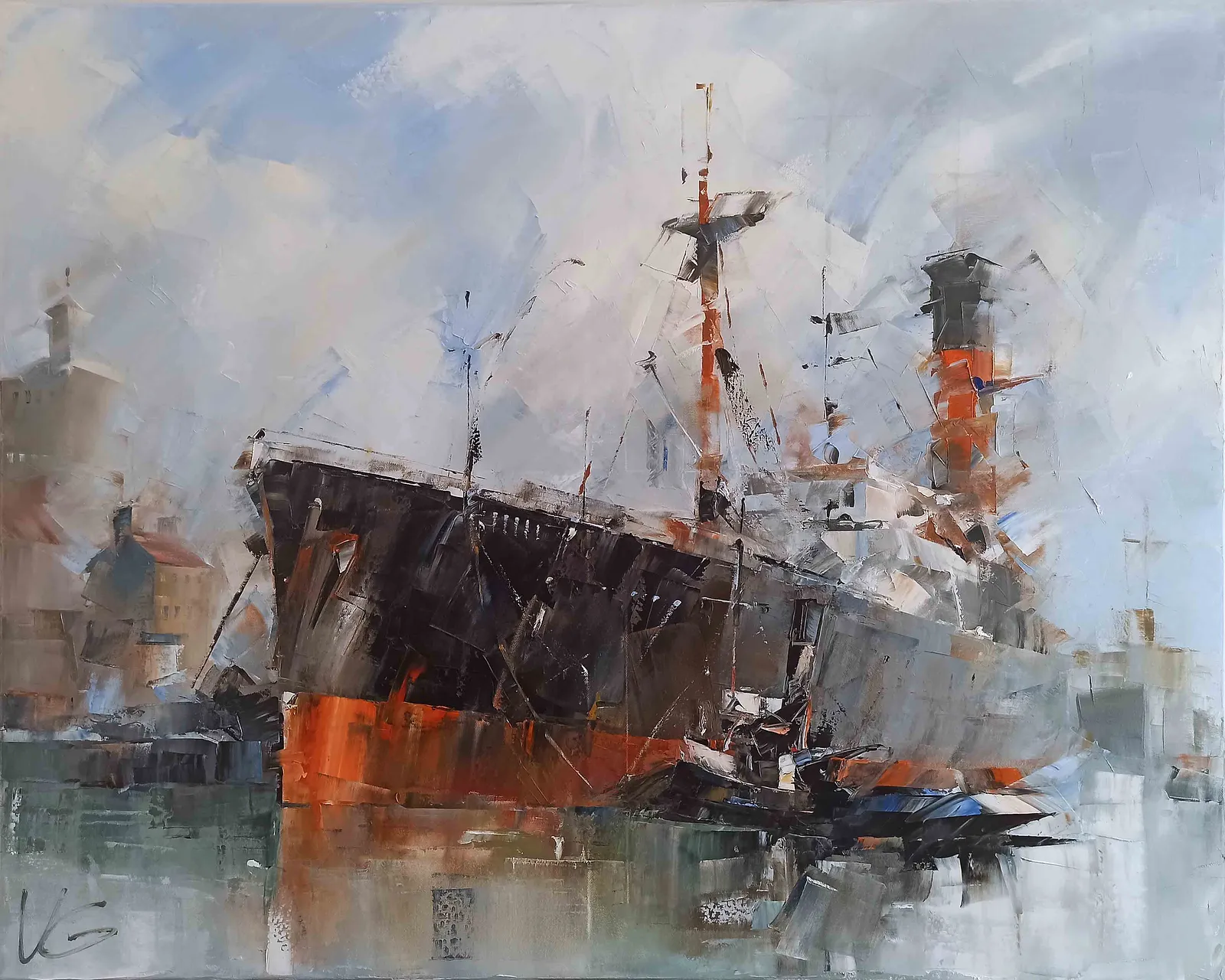 Зображення "IMAGINATION" від VOLODYMYR GLUKHOMANYUK, розмір: 80x100 cm, матеріали: oil on canvas, місто: Spain, ціна: €9000 Фото 1 з 3.