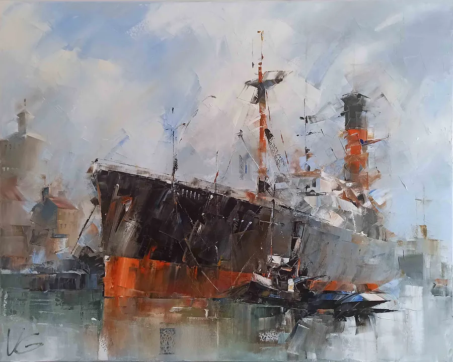 Зображення "IMAGINATION" від VOLODYMYR GLUKHOMANYUK, розмір: 80x100 cm, матеріали: oil on canvas, місто: Spain, ціна: €9000