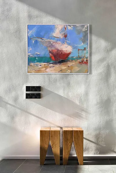 Зображення "MANIFESTATION" від VOLODYMYR GLUKHOMANYUK, розмір: 80x100 cm, матеріали: oil on canvas, медіум: Живопис, місто: Spain, ціна: €9000 Фото 2 з 3.