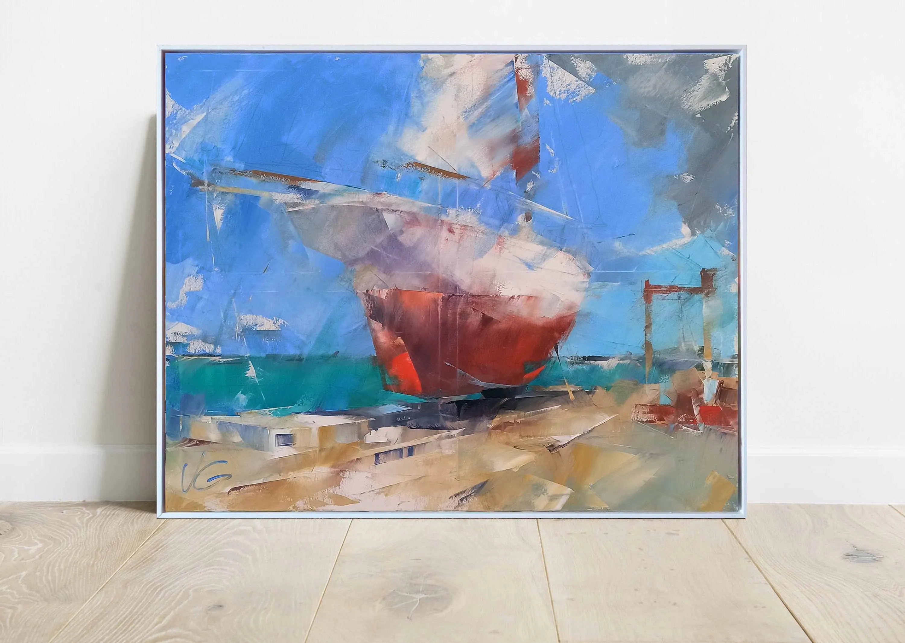 Зображення "MANIFESTATION" від VOLODYMYR GLUKHOMANYUK, розмір: 80x100 cm, матеріали: oil on canvas, медіум: Живопис, місто: Spain, ціна: €9000 Фото 3 з 3.