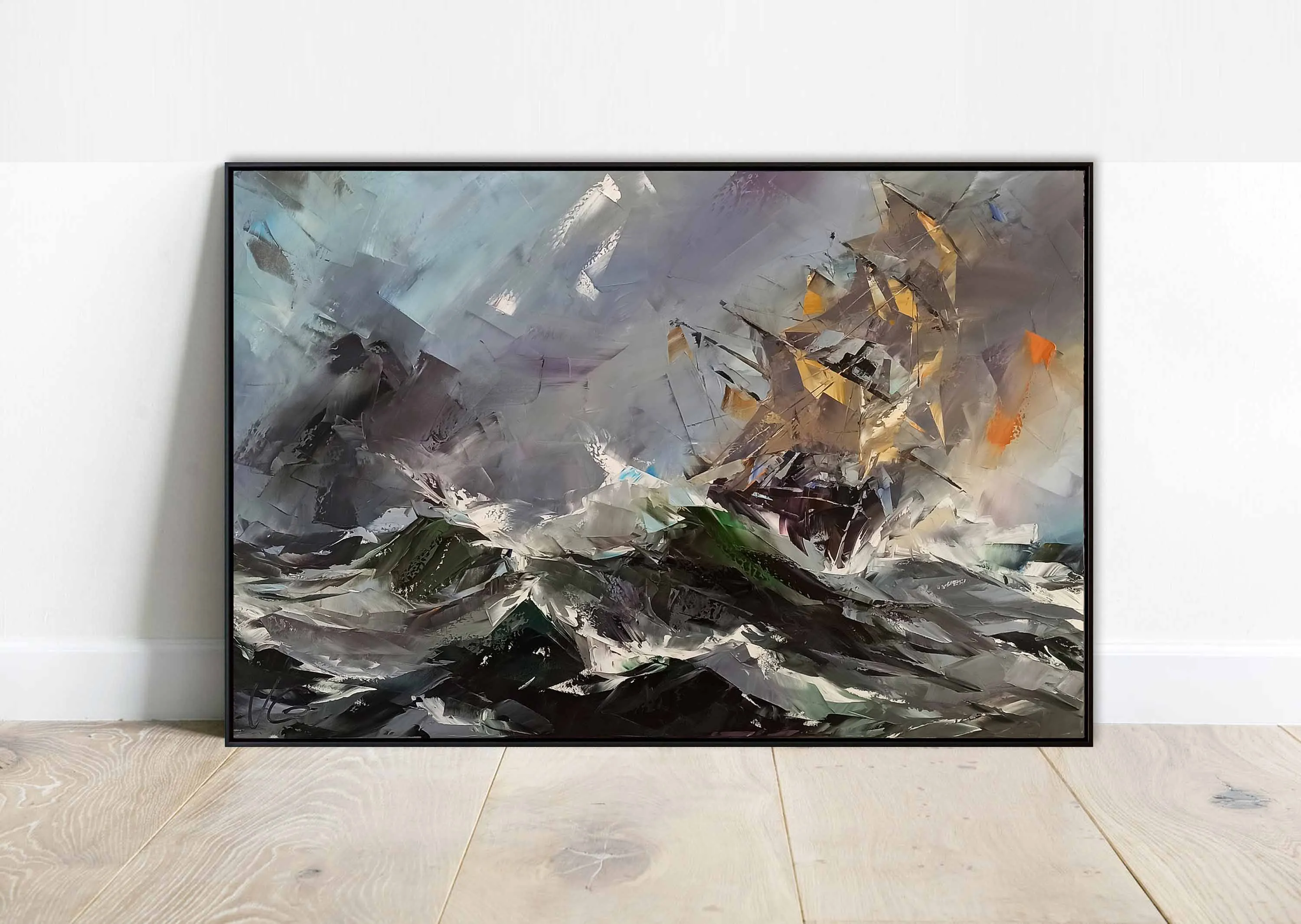 Зображення "THE ELEMENT" від VOLODYMYR GLUKHOMANYUK, розмір: 80x120 cm, матеріали: oil on canvas, медіум: Живопис, місто: Spain, ціна: €10000 Фото 2 з 3.