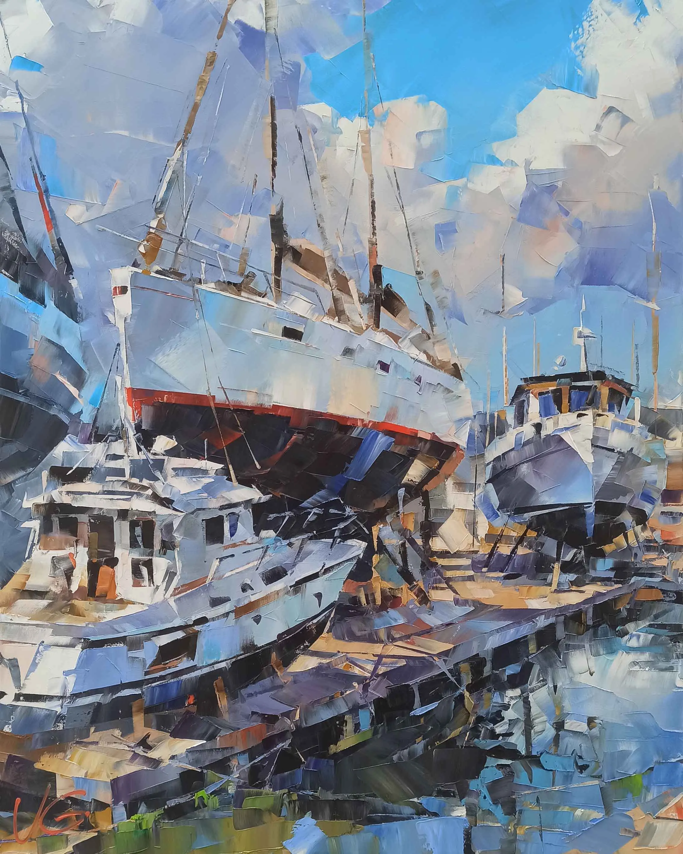 Зображення "SIESTA" від VOLODYMYR GLUKHOMANYUK, розмір: 100x80 cm, матеріали: oil on canvas, медіум: Живопис, місто: Spain, ціна: €3600 Фото 1 з 3.