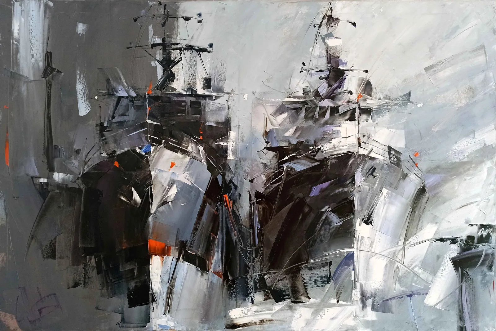 Зображення "RESILIENCE" від VOLODYMYR GLUKHOMANYUK, розмір: 80x120 cm, матеріали: oil on canvas, медіум: Живопис, місто: Spain, ціна: €12000 Фото 1 з 3.