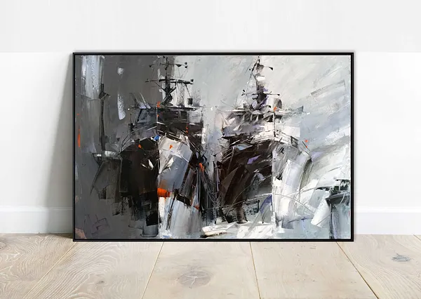 Зображення "RESILIENCE" від VOLODYMYR GLUKHOMANYUK, розмір: 80x120 cm, матеріали: oil on canvas, медіум: Живопис, місто: Spain, ціна: €16000 Фото 2 з 3.