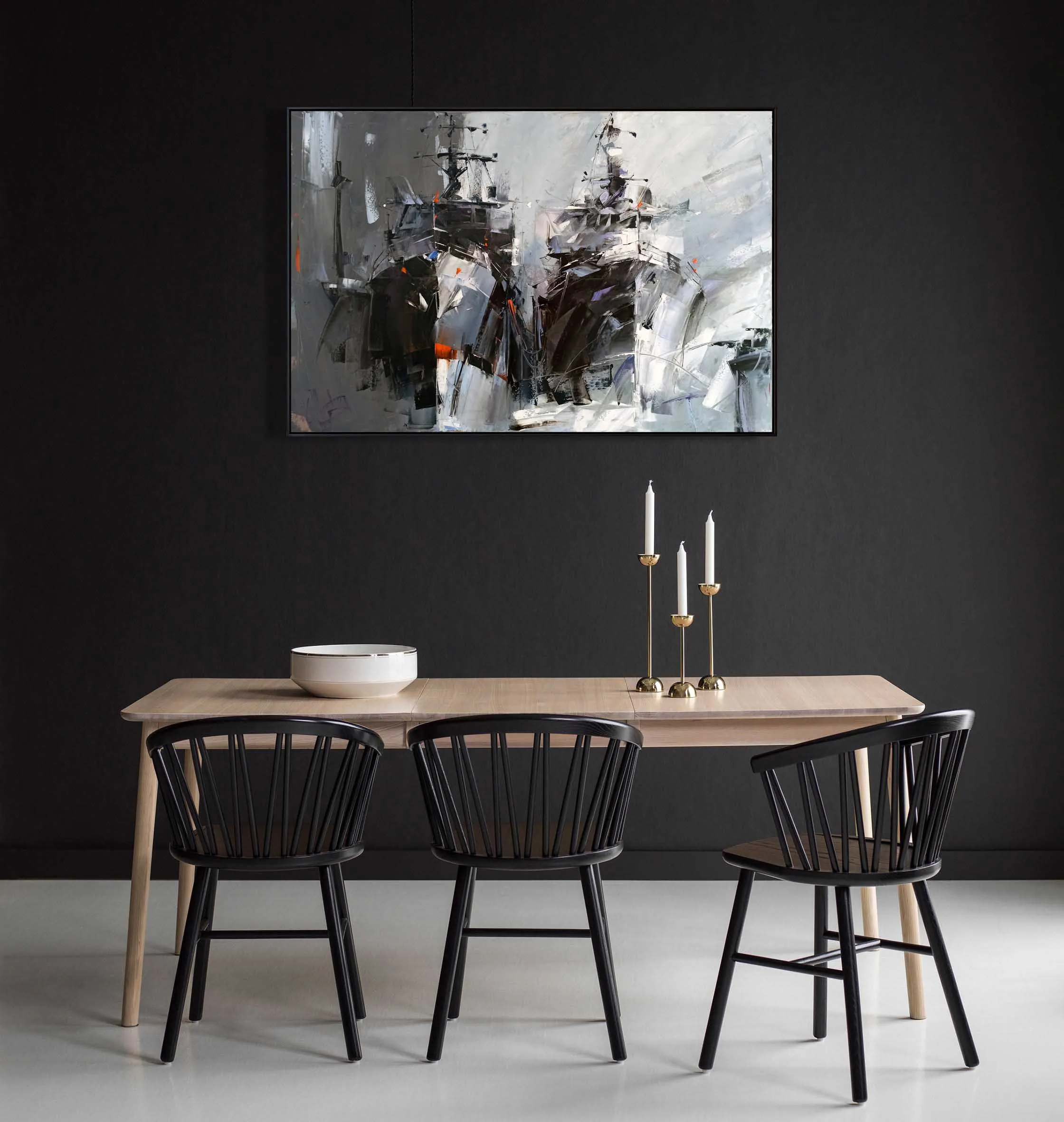 Зображення "RESILIENCE" від VOLODYMYR GLUKHOMANYUK, розмір: 80x120 cm, матеріали: oil on canvas, медіум: Живопис, місто: Spain, ціна: €16000 Фото 3 з 3.