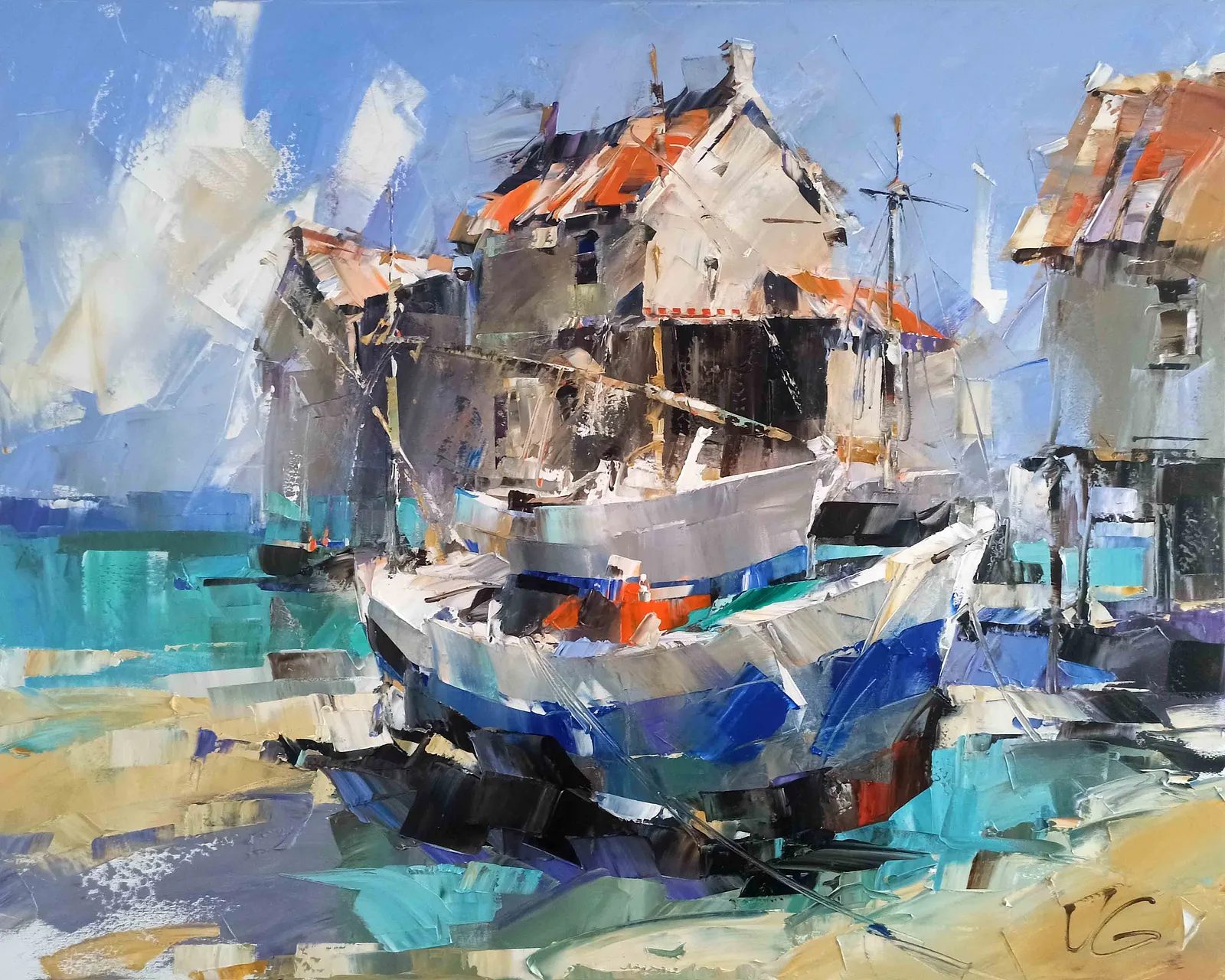 Зображення "LA LUZ" від VOLODYMYR GLUKHOMANYUK, розмір: 80x100 cm, матеріали: oil on canvas, медіум: Живопис, місто: Spain, ціна: €10800 Фото 1 з 3.