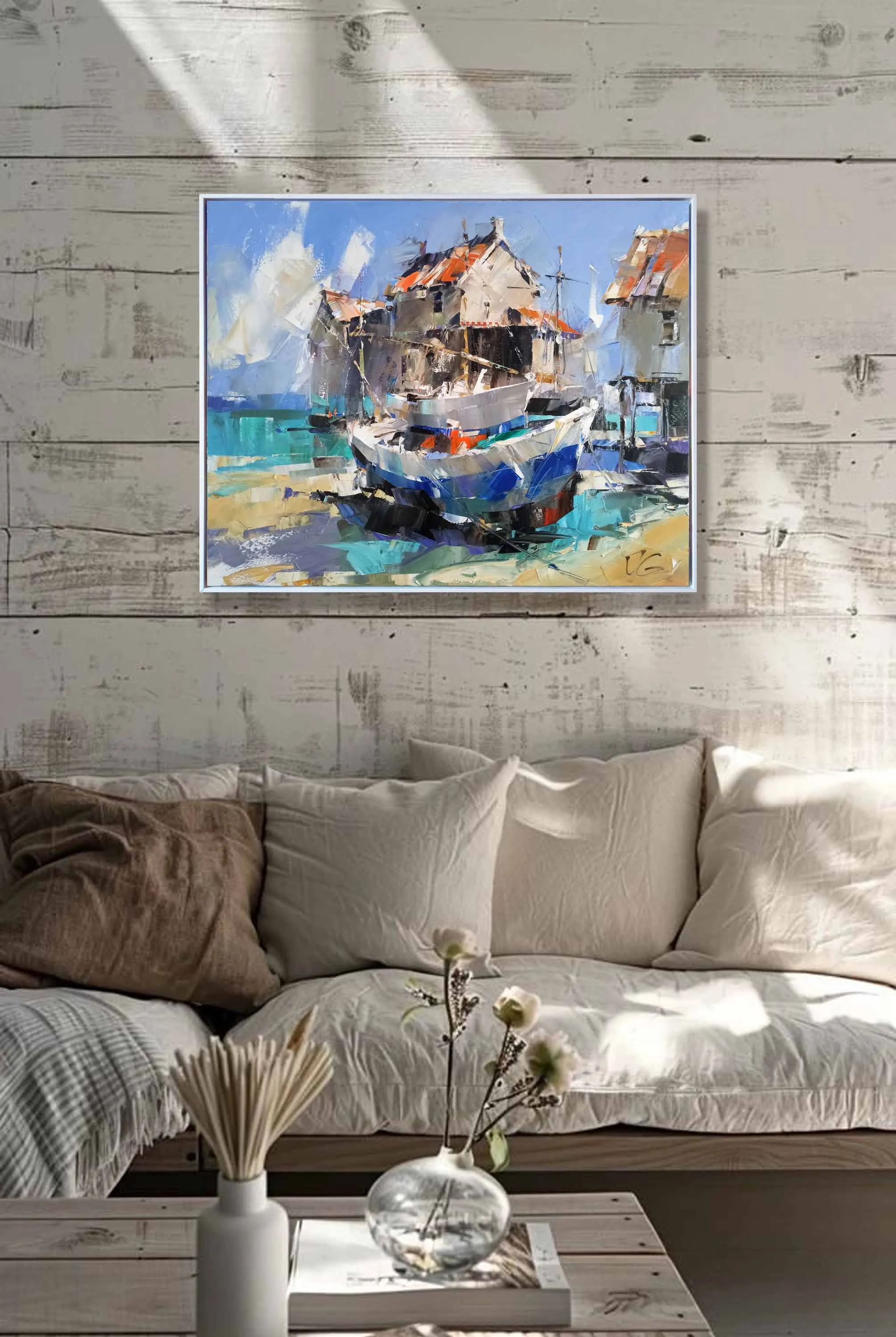 Зображення "LA LUZ" від VOLODYMYR GLUKHOMANYUK, розмір: 80x100 cm, матеріали: oil on canvas, медіум: Живопис, місто: Spain, ціна: €14400 Фото 3 з 3.