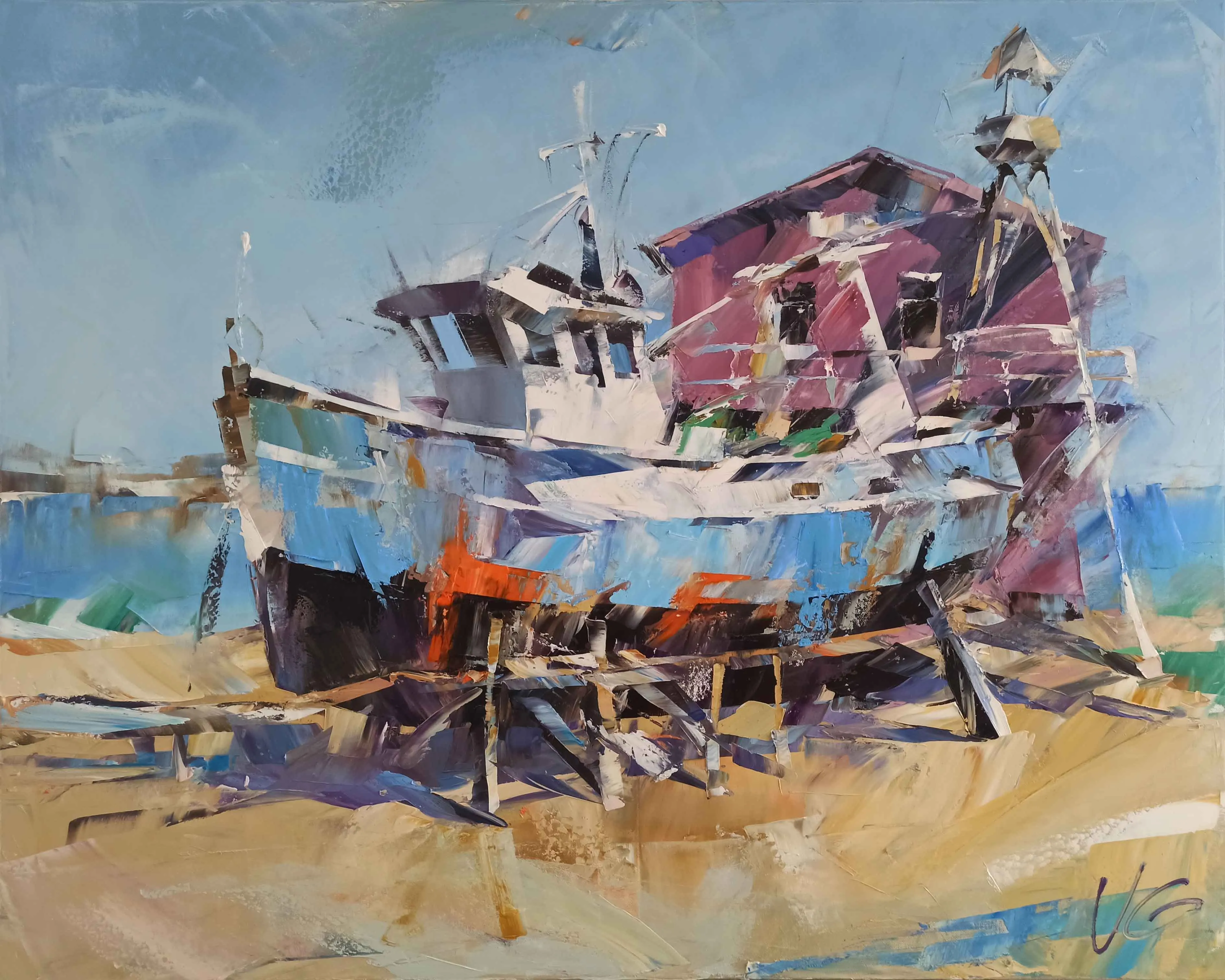 Зображення "IN MOTION" від VOLODYMYR GLUKHOMANYUK, розмір: 80x100 cm, матеріали: oil on canvas, місто: Spain, ціна: €9000 Фото 1 з 3.